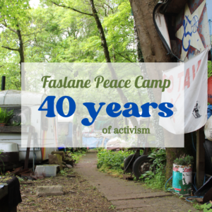 faslane peace camp anniversary